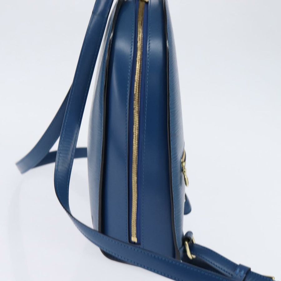 【日本直送】路易威登 Epi Mabillon 雙肩包 藍色 M52235 LV 正品 141956-2