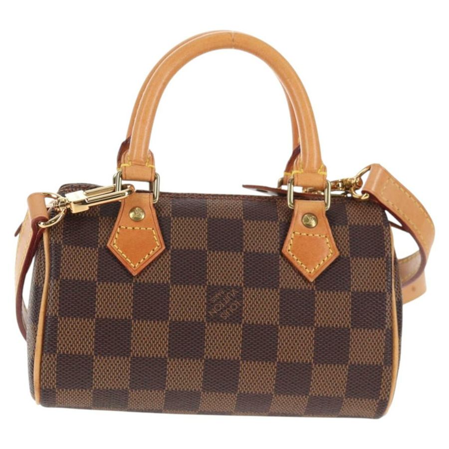 【日本直送】路易威登 Damier Ebene 迷你 Speedy 手提包 LV 正品 137150S-1