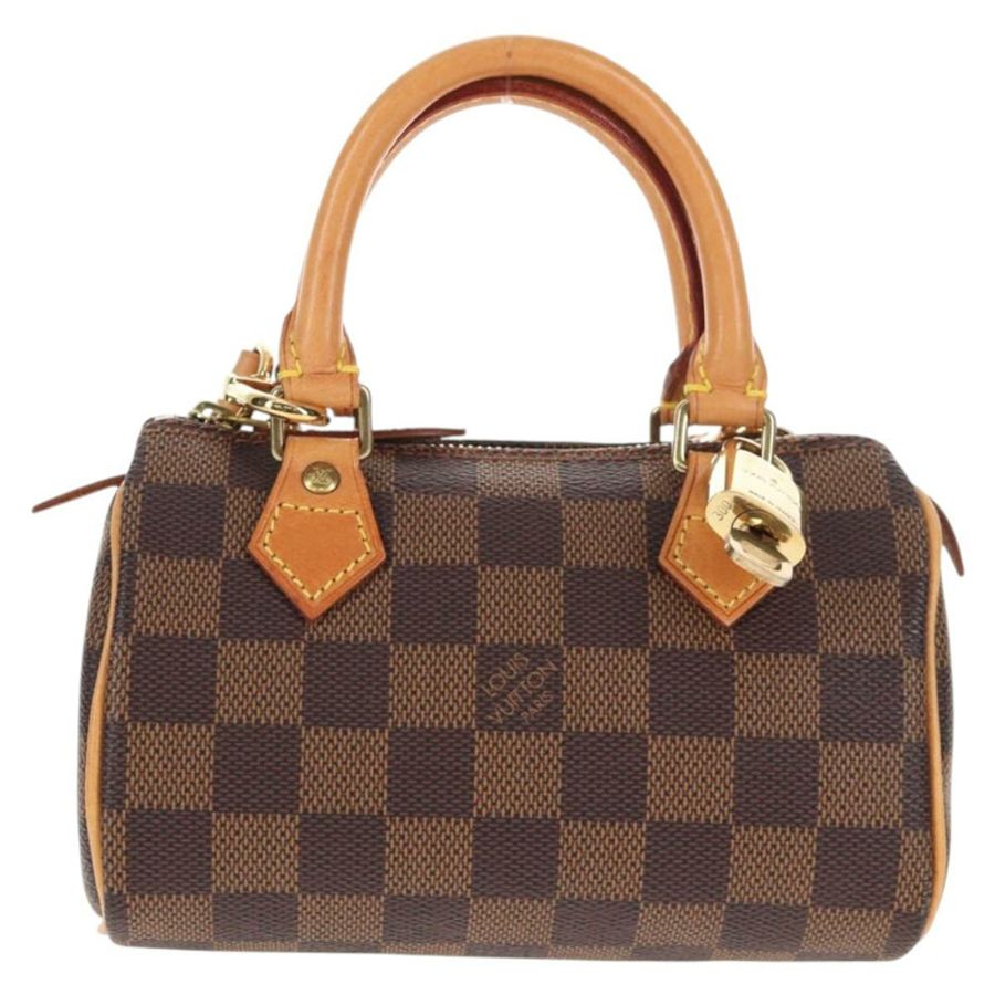 【日本直送】路易威登 Damier Ebene 迷你 Speedy 手提包 LV 正品 137150S-12