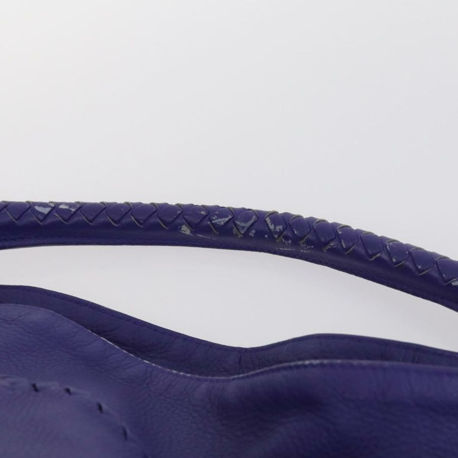 【日本直送】BOTTEGA VENETA INTRECCIATO 單肩包 皮革 紫色 正品 BA6187-7