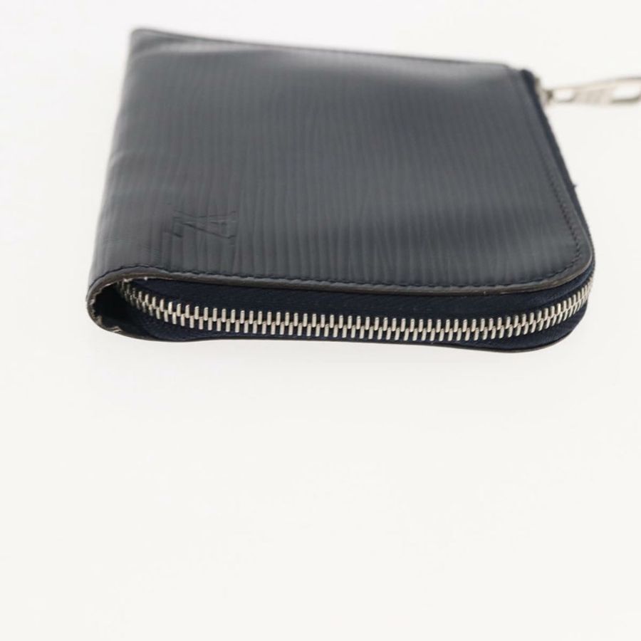 【日本直送】路易威登 Epi Porte Monnaie 近乎完好零錢包 Andigo 藍色 LV 正品 am9281-2