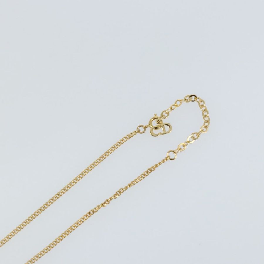 【日本直送】Christian Dior 項鍊 金屬 金 Auth sw1694-5