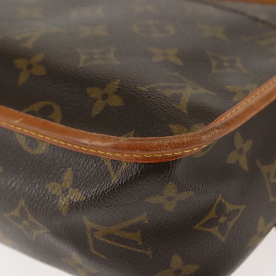 【日本直送】路易威登 Monogram Gibeciere MM 肩背包 M42247 LV Auth ep11068-8