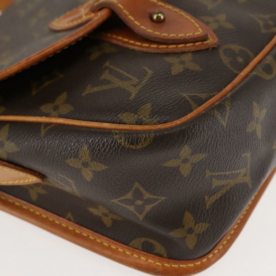 【日本直送】路易威登 Monogram Gibeciere MM 肩背包 M42247 LV Auth ep11068-13