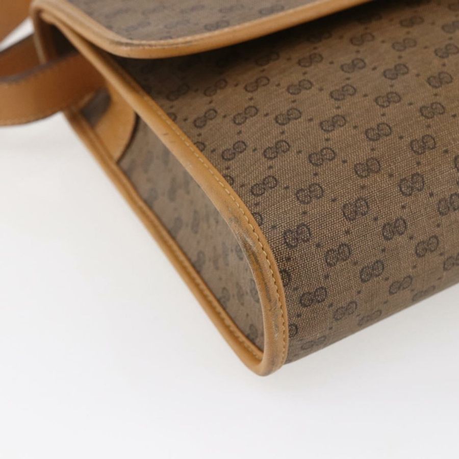 【日本直送】GUCCI Micro GG Supreme 單肩包 PVC 米色 金色 001 115 2681 正品 BA6741-13