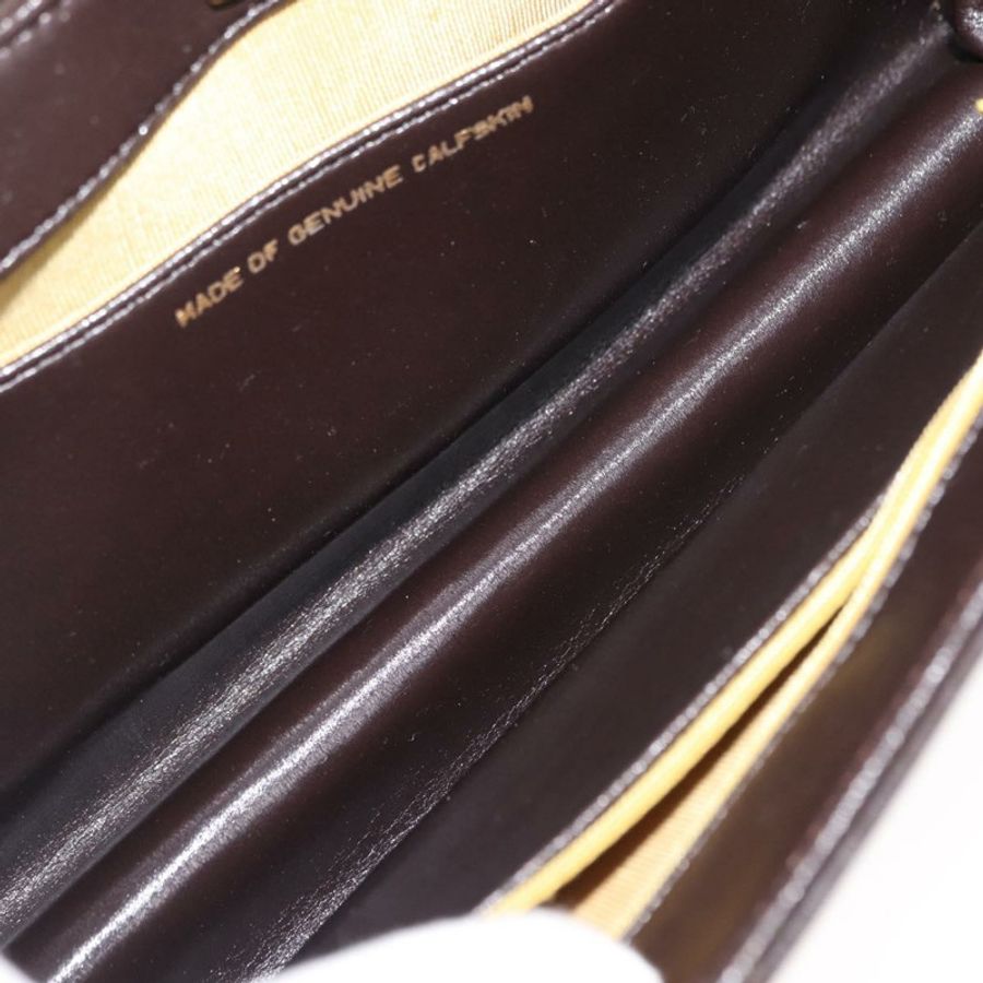 【日本直送】Christian Dior 棕色真皮單肩包 正品 BA6824-11
