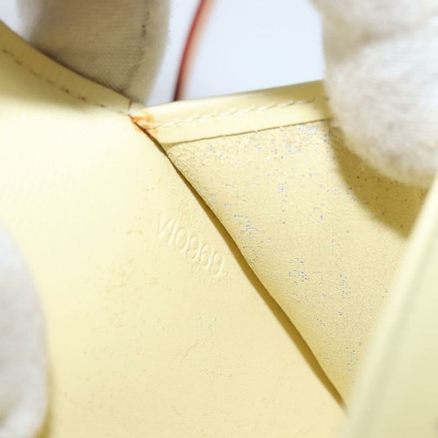 【日本直送】路易威登 Monogram Vernis Walker 錢包 亮黃色 M91074 LV Auth ep10966-11