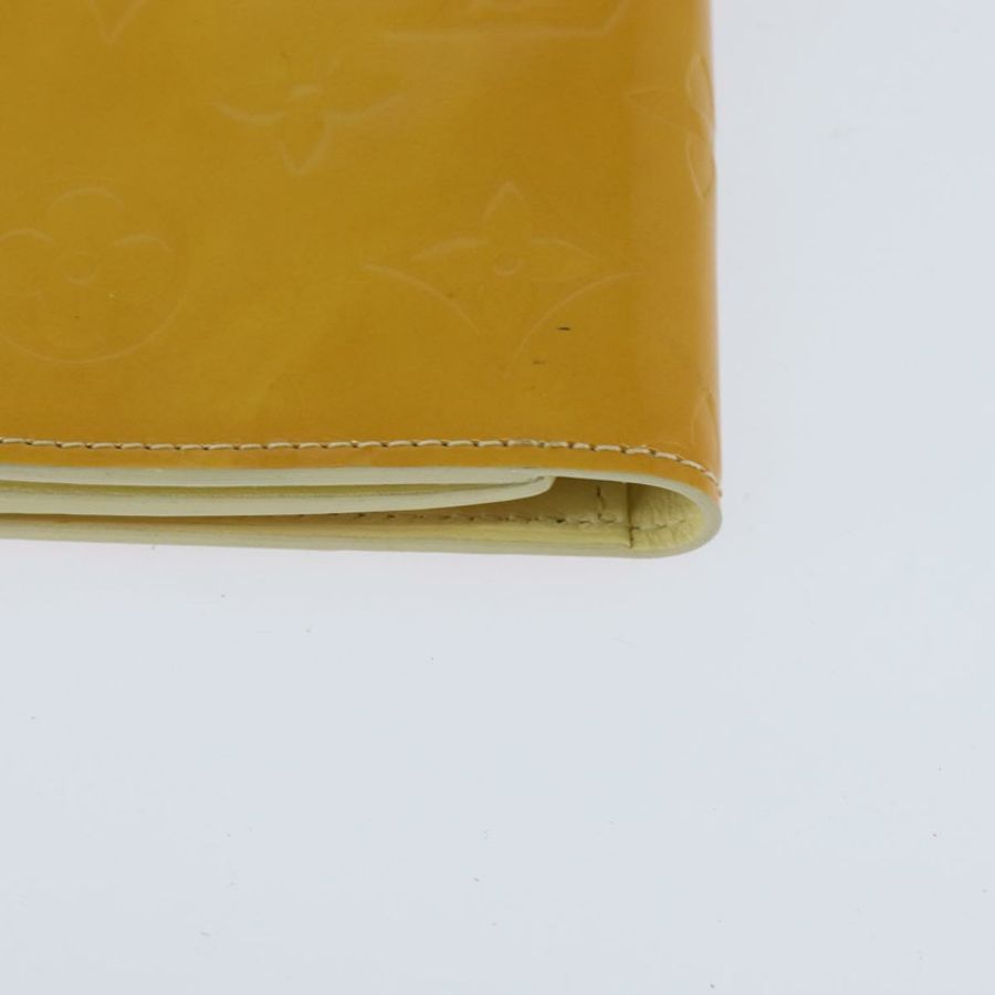 【日本直送】路易威登 Monogram Vernis Walker 錢包 亮黃色 M91074 LV Auth ep10966-16