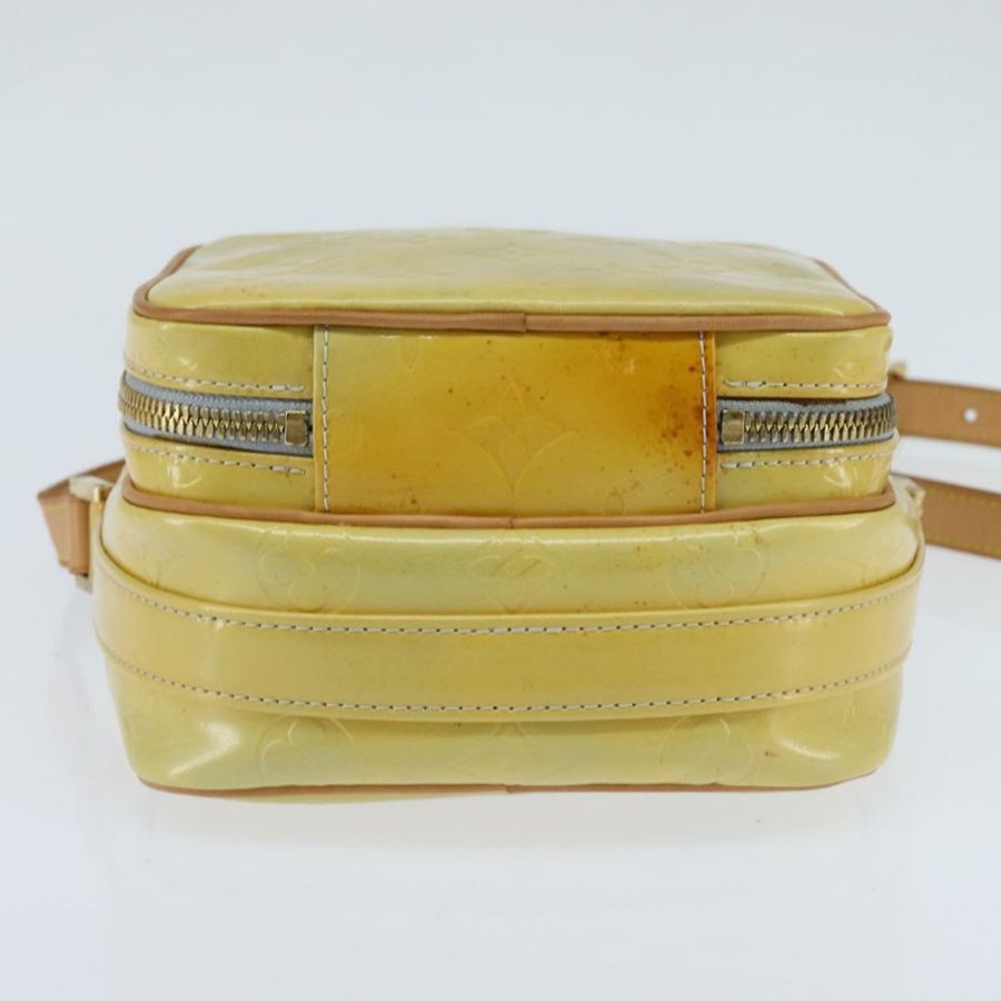 【日本直送】路易威登 Monogram Vernis Wooster 肩背包 灰色 M91036 LV Auth 146779-4
