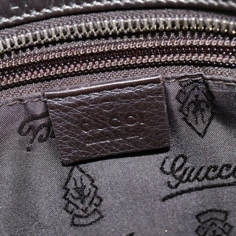【日本直送】GUCCI Guccissima GG帆布單肩包 皮革 灰色 金色 201538 正品 147723-16