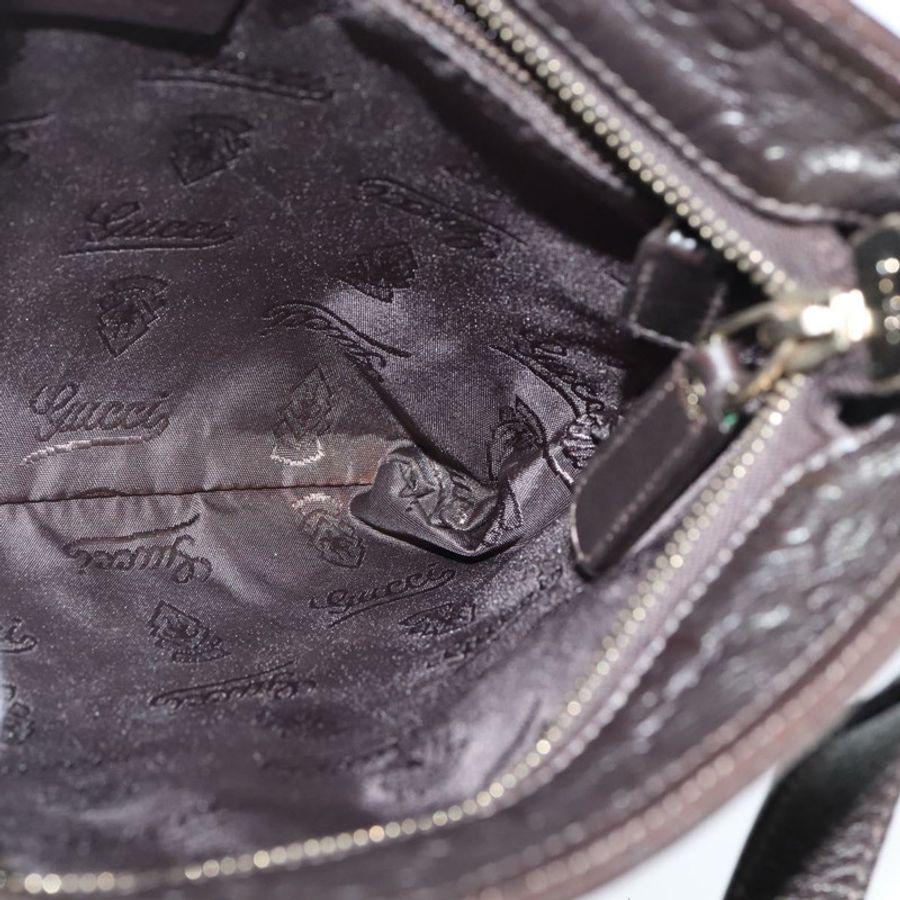【日本直送】GUCCI Guccissima GG帆布單肩包 皮革 灰色 金色 201538 正品 147723-17