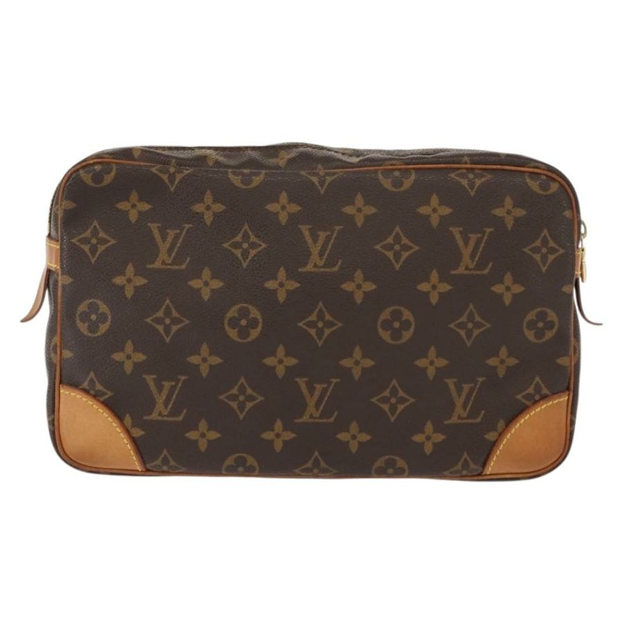【日本直送】路易威登 Monogram Compiegne 28 手拿包 M51845 LV 正品 am9433-1