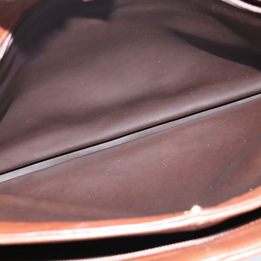 【日本直送】BALLY 手提包 皮革 棕色 金色 正品 BA7304-10