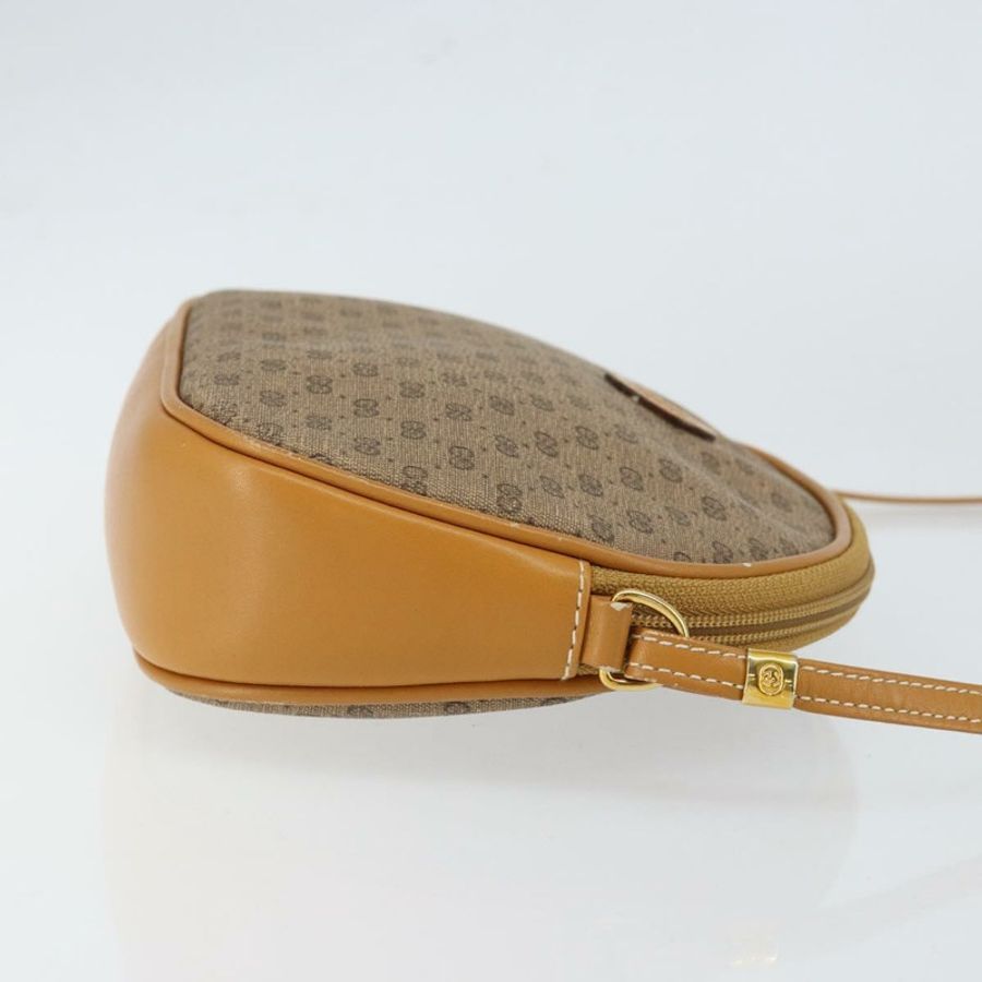 【日本直送】GUCCI Micro GG Supreme 手提包 PVC 皮革 棕色 金色 007 084 0094 正品 BA7247-2