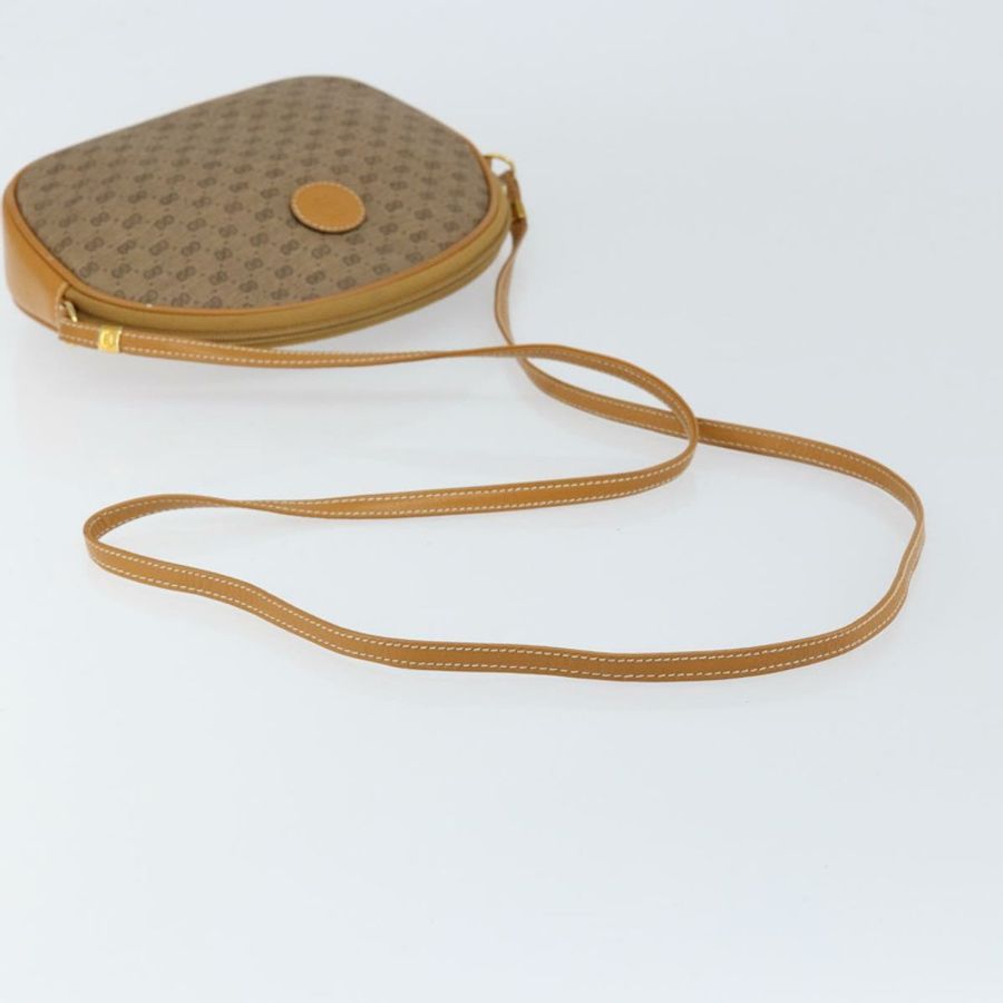【日本直送】GUCCI Micro GG Supreme 手提包 PVC 皮革 棕色 金色 007 084 0094 正品 BA7247-6