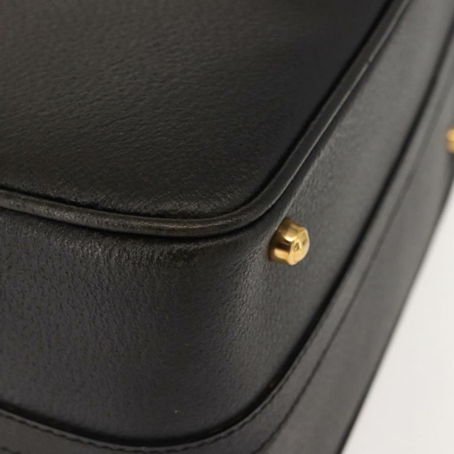 【日本直送】GUCCI 竹節化妝包 皮革 海軍藍 金色 013 122 2491 正品 148821-8
