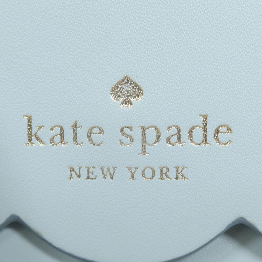 Kate Spade 羊皮皮革Wallet銀扣錢包-9