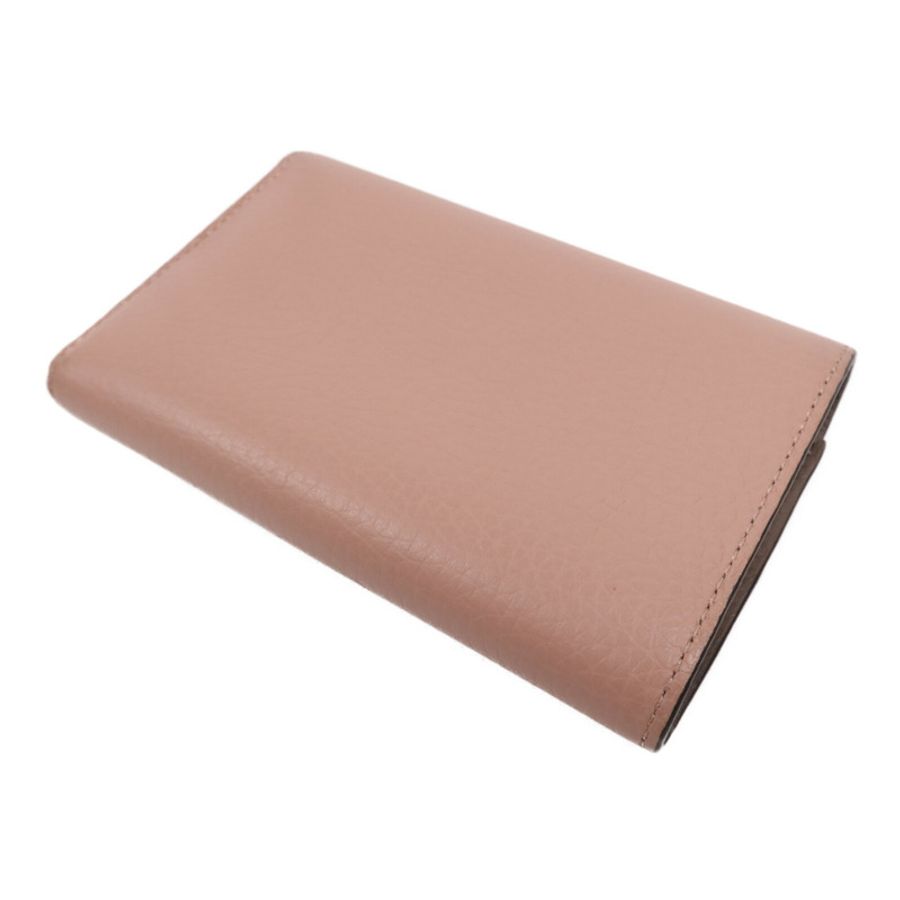 LOUIS VUITTON Taurillon皮革Capucines Compact銀扣錢包-3