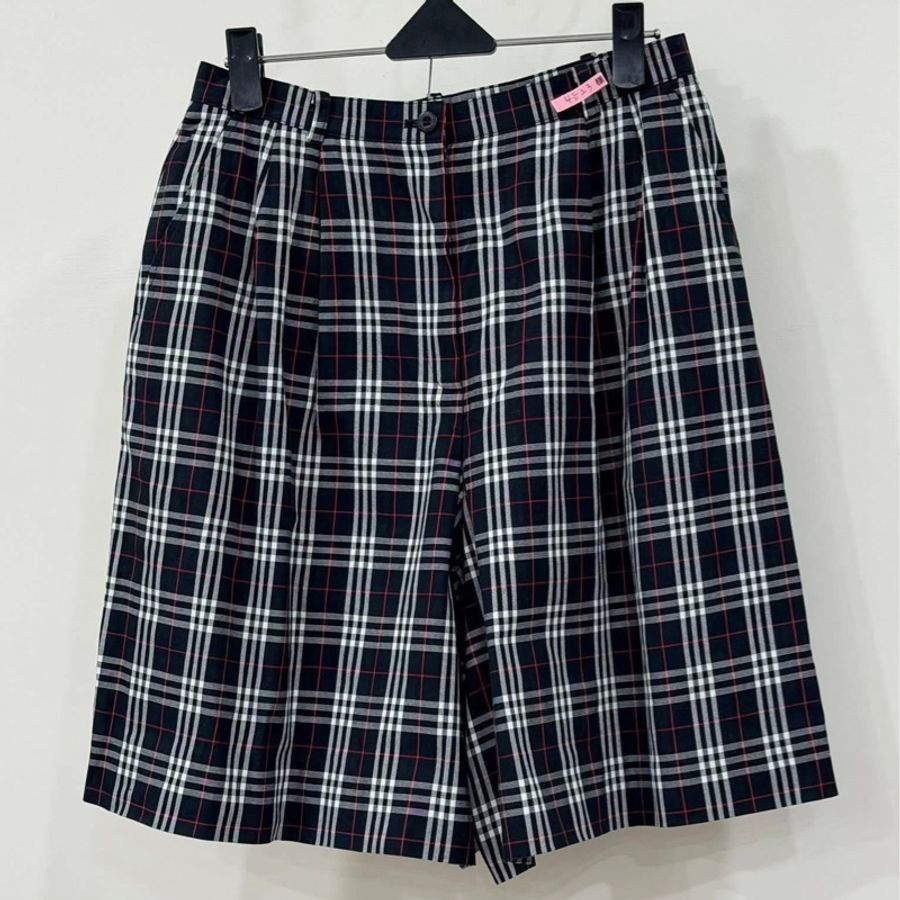 BURBERRY格紋五分褲-1