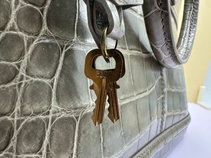 Louis Vuitton 全鱷魚皮 Lockit-16
