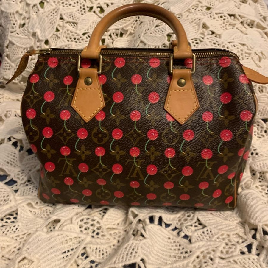 Louis Vuitton Speed25限量櫻桃包-5