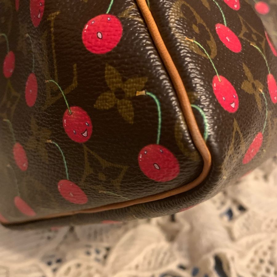 Louis Vuitton Speed25限量櫻桃包-14