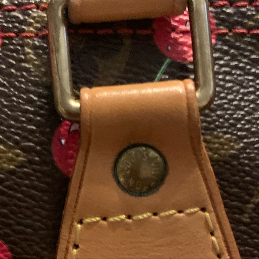 Louis Vuitton Speed25限量櫻桃包-39