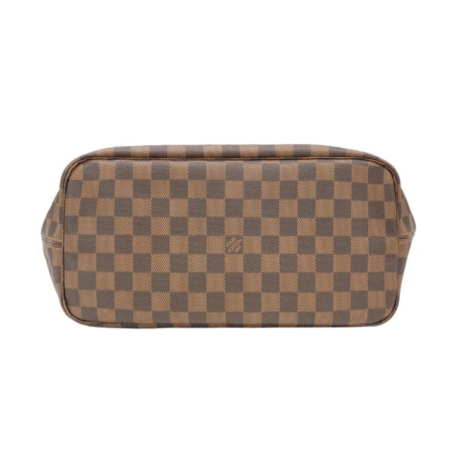 Louis Vuitton Neverfull MM 棋盤格帆布手提肩背托特包-(N41358-咖)-4