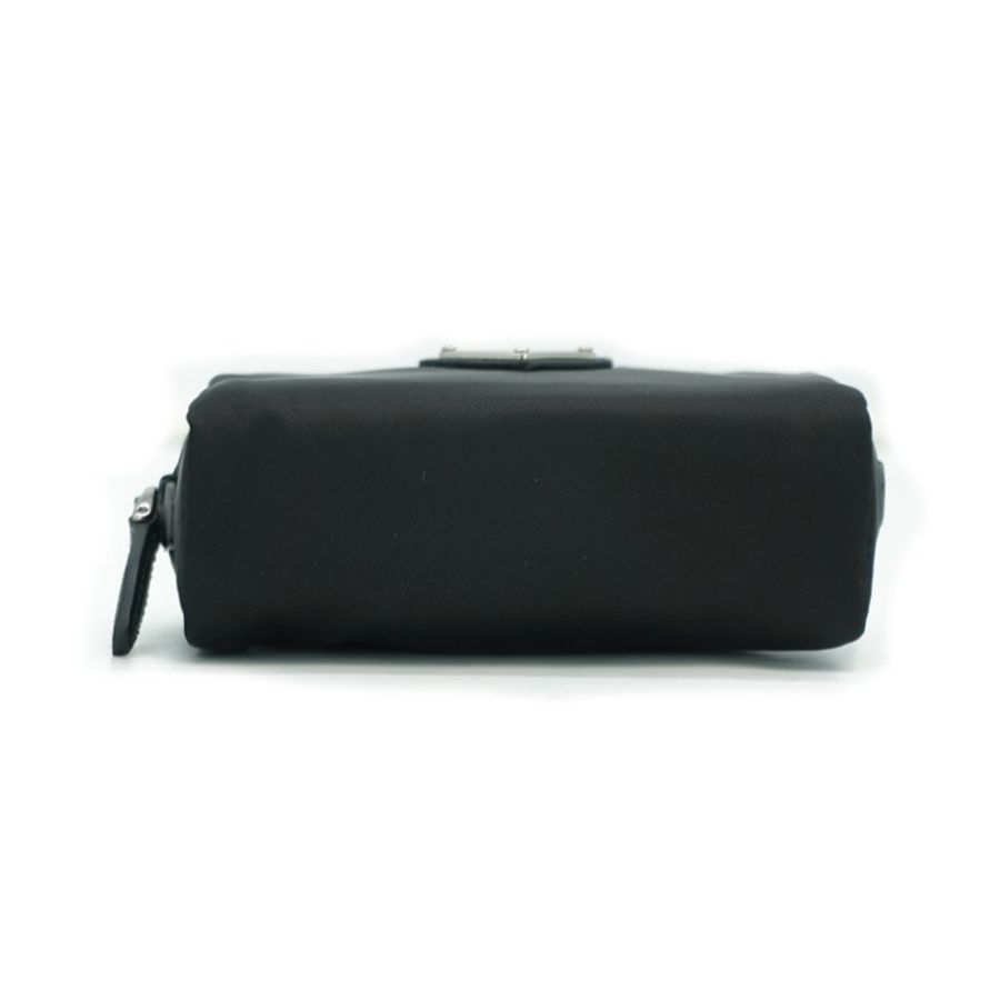 Prada Re-Nylon 尼龍微型化妝袋(1ND339-黑)-3
