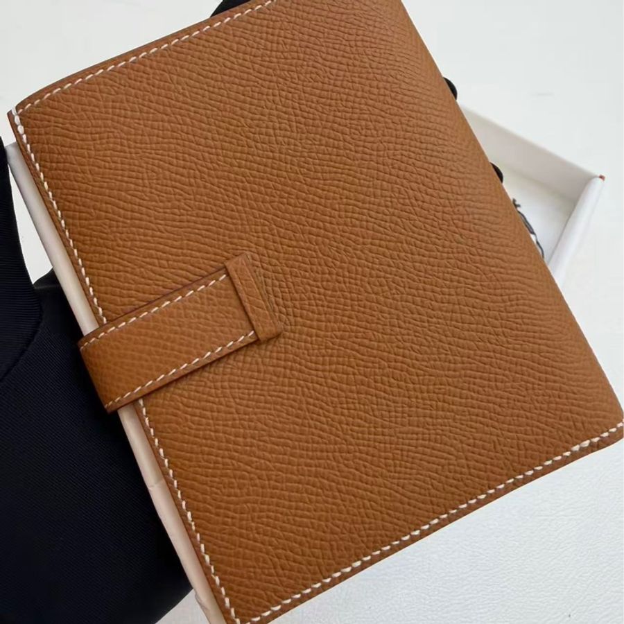 🌈Hermes🧡Bearn Compact Wallet🧡37金棕金扣🌟全新有盒🌈Epsom皮🌟Stamp W🌟Bearnwallet🌟-8