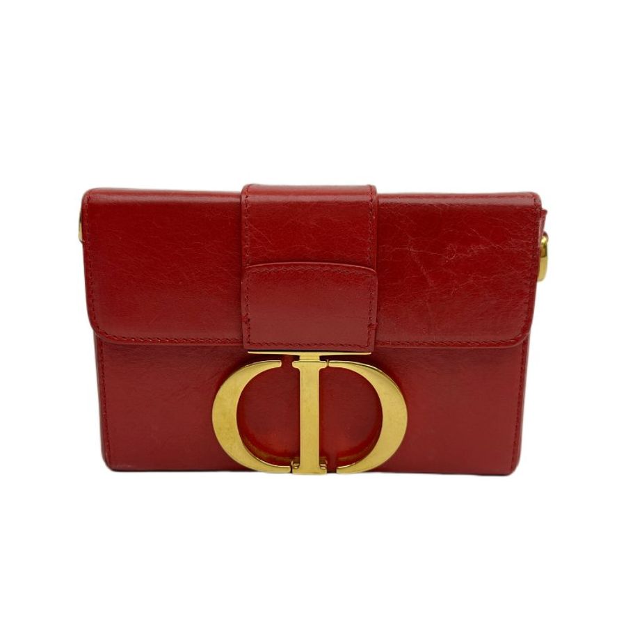 Dior 30 Montaigne 紅色 盒子包-0
