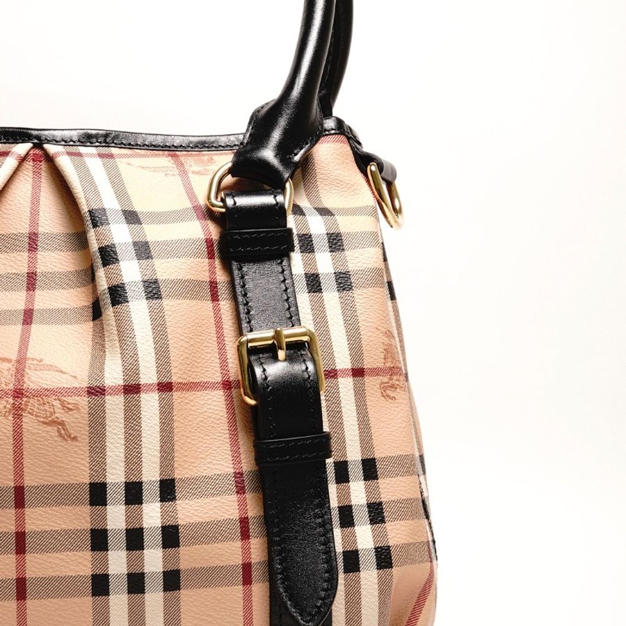 Burberry 經典格紋手提包/斜背包-3