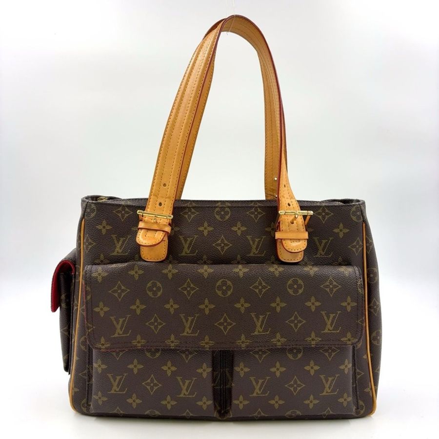 🌷Louis Vuitton 駱駝包單肩包|經典花紋✦fufu style 精品✦ 氣質款|-10