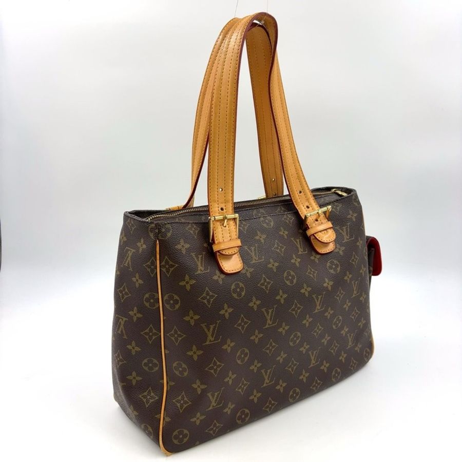 🌷Louis Vuitton 駱駝包單肩包|經典花紋✦fufu style 精品✦ 氣質款|-11
