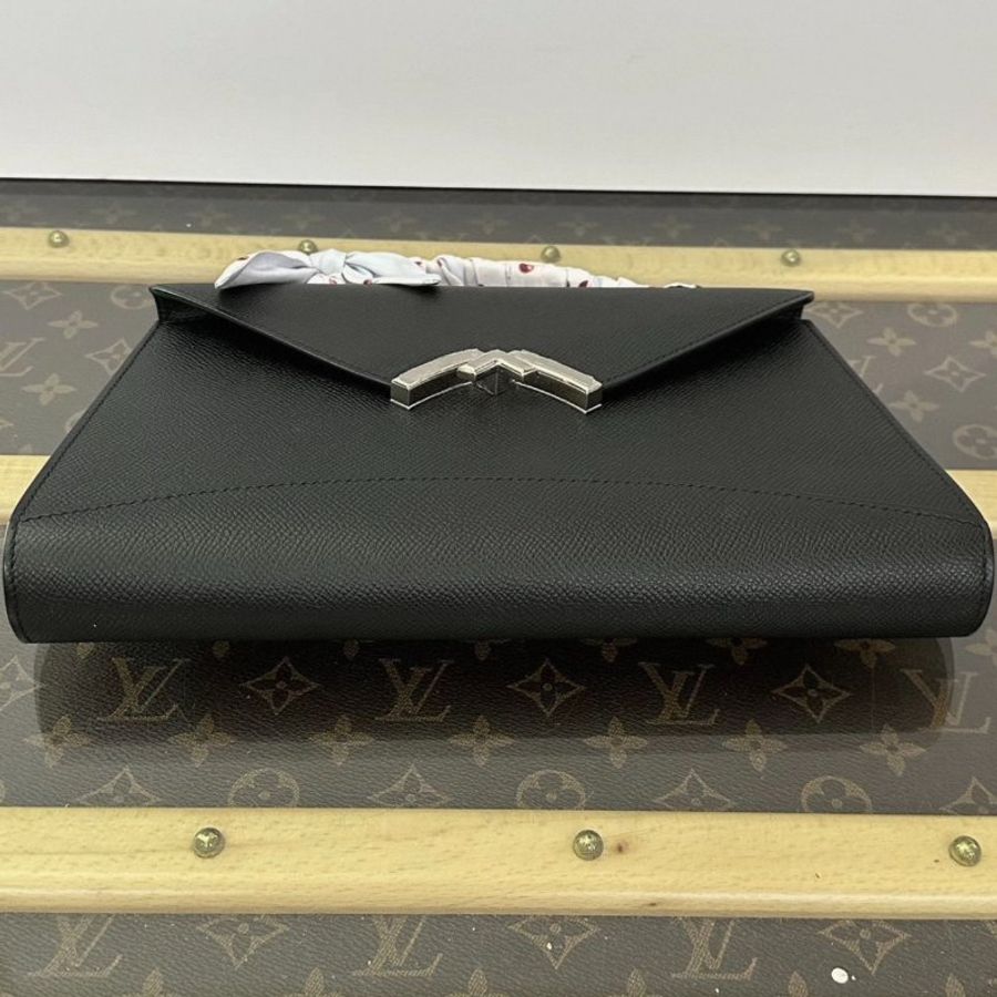 ✨️MOYNAT 黑銀gabrielle clutch手提肩背包27*15*5 99新配件塵袋-1