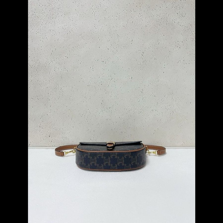 Celine folco shoulder bag-4