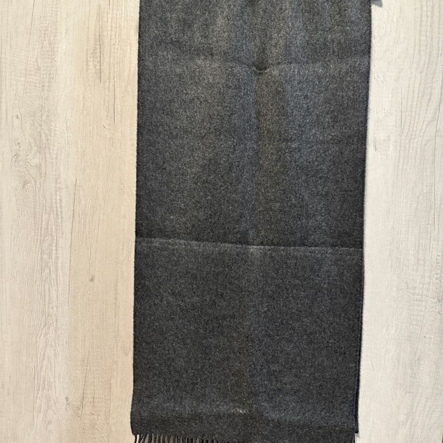 Hermès 愛馬仕 cashmere拼皮圍巾-1