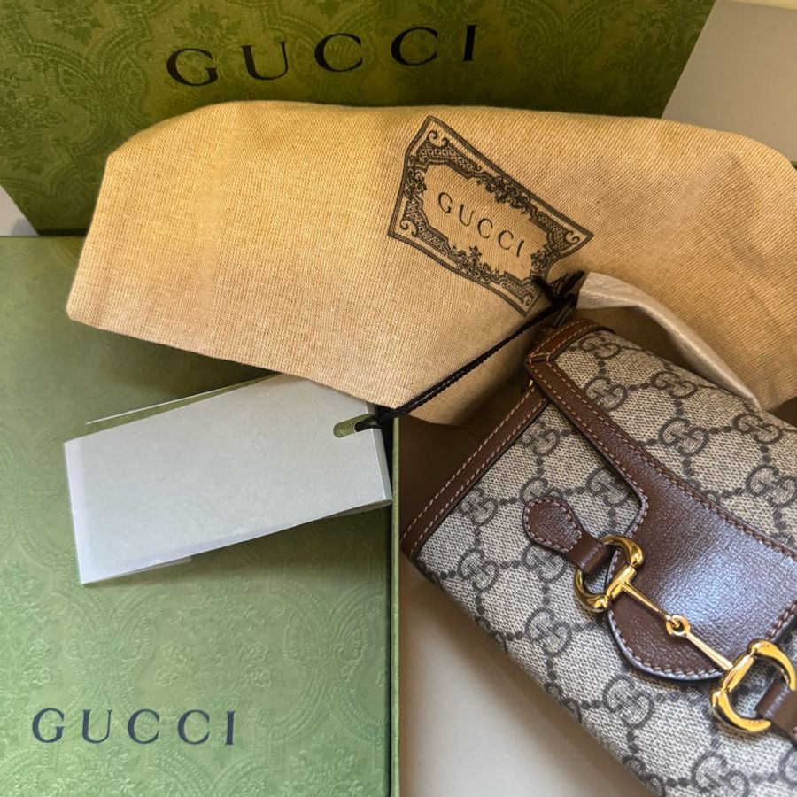 Gucci Horsebit 1955系列迷你手袋-1