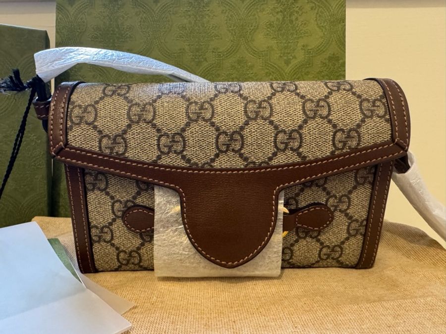 Gucci Horsebit 1955系列迷你手袋-2