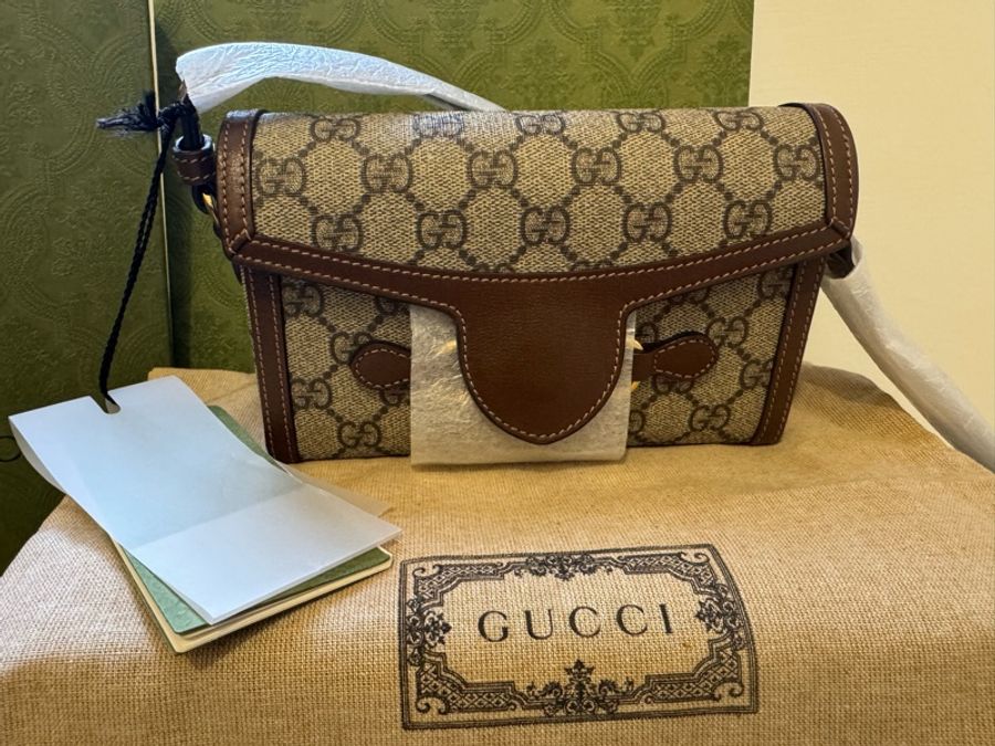 Gucci Horsebit 1955系列迷你手袋-5