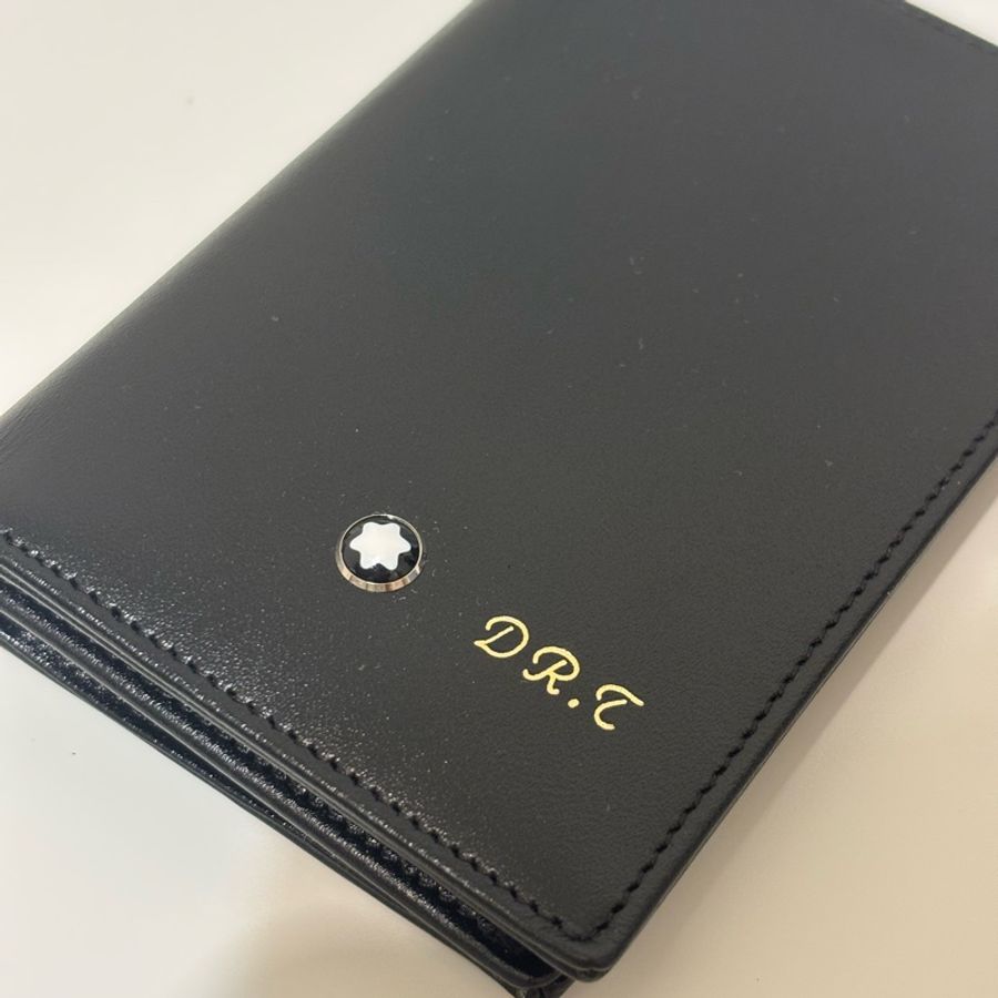 MONTBLANC 萬寶龍德國 MB 經典小牛皮名片夾 14108德國 MB名牌 知名百年品牌-5