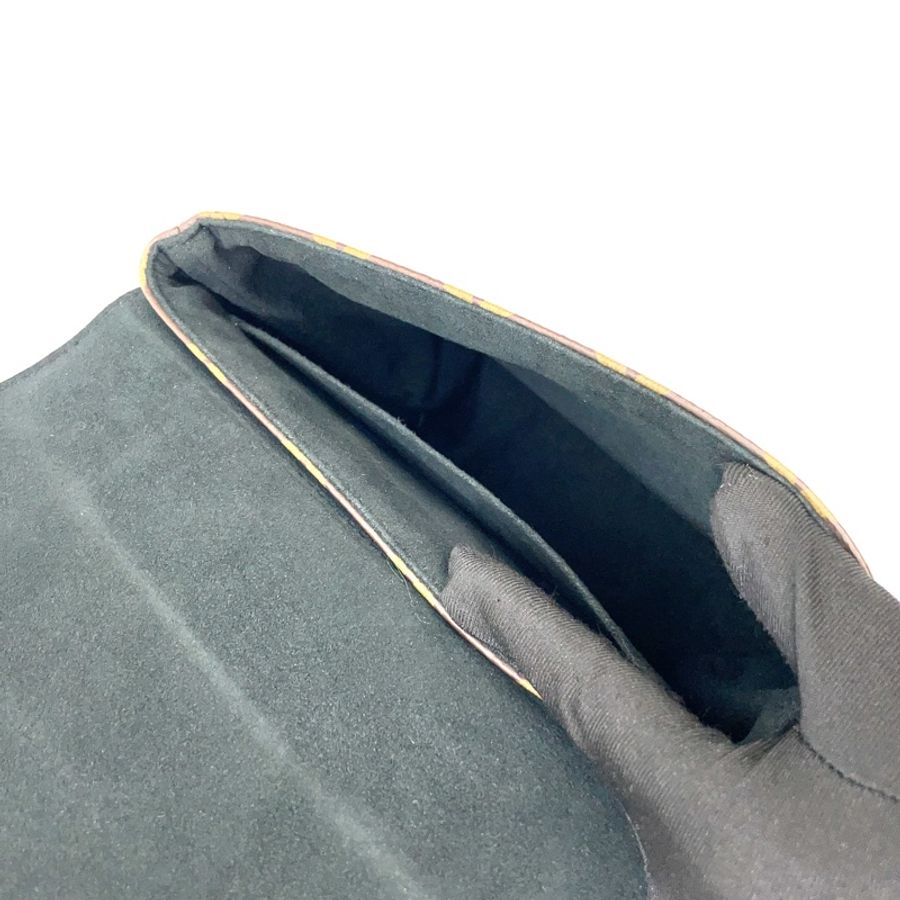 LV 原花拼黑牛皮LockyBB鎖頭手提斜背包 M44141-8