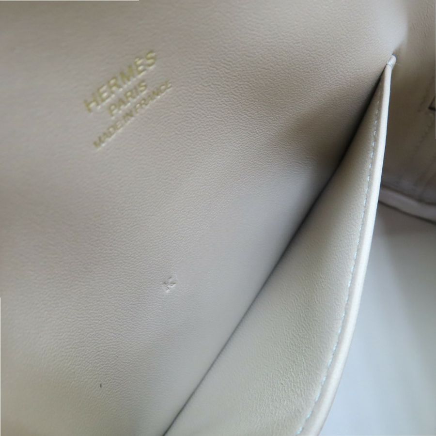 風衣灰 Evercolor 牛革 Bolide 1923 Mini 柏莉包 兩用包 K刻金扣【HERMES 愛馬仕】-6