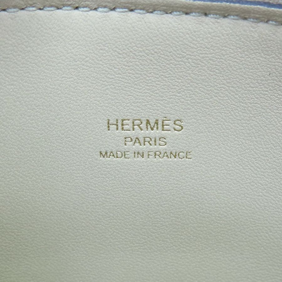 風衣灰 Evercolor 牛革 Bolide 1923 Mini 柏莉包 兩用包 K刻金扣【HERMES 愛馬仕】-7