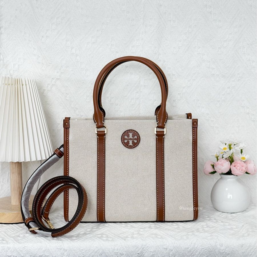 Tory Burch|TB Blake 帆布紙袋包-0