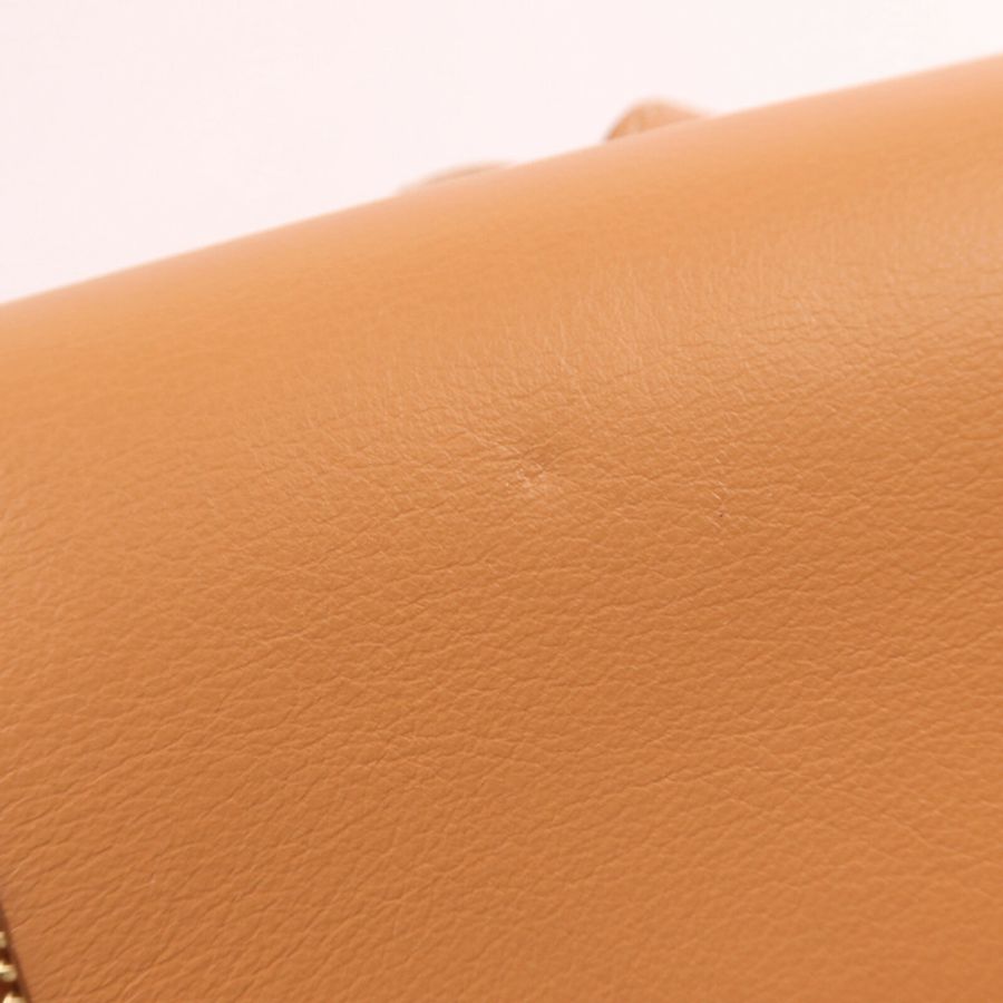 Chloe 牛皮皮革Backpack金扣背包-15