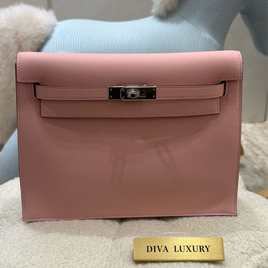 HERMES Kelly Dance 櫻花粉 🌸全新現貨-8