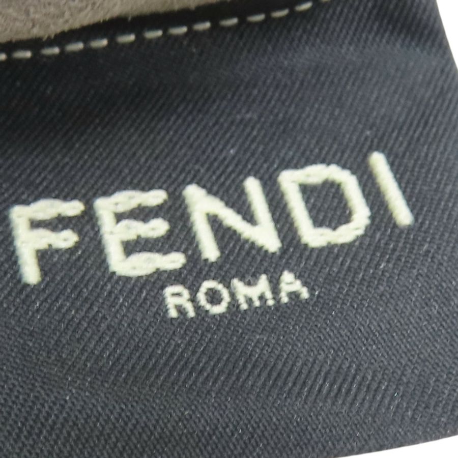 棕色牛皮 Mon Tresor 水桶包肩背【FENDI 芬迪】 8BS010-8