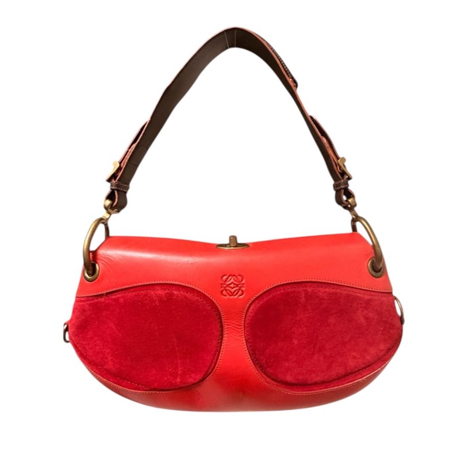 🍒LOEWE Anagram Turn Lock肩背包 2F251114-1-0