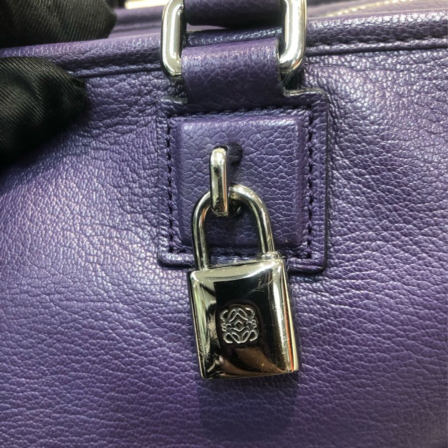 Loewe Amazona 紫色手袋 XB725-9